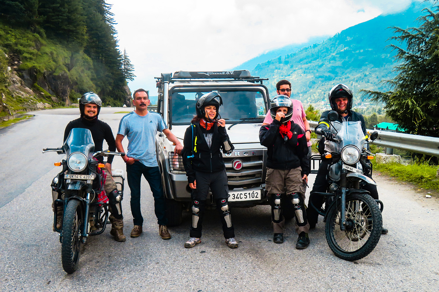 Bike with Guide service Rishikesh