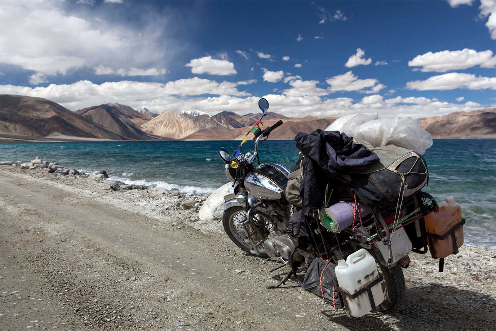 ladakh bike trip captions for instagram